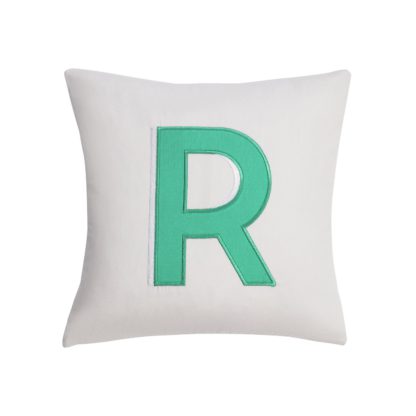 77cdb43a04cfb633b422d7122d9a946eb5f92bf0dc80e63b0afb66a835687fb3.jpg An Image of Argos Home Letter R Cushion