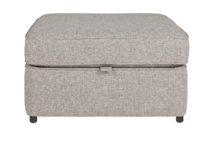 790b584163c20db47b38e7923beffdd6652eb15024af5954e403c7868d61dd4f.jpg An Image of Habitat Atticus Fabric Storage Footstool - Grey