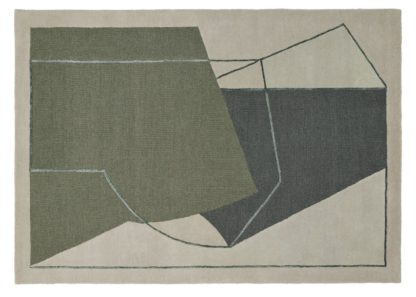 7e1cbee0b7b9e841232a8548146fc7dd05d3d77c58bdfd6b57634ff4b431d08f.jpg An Image of Linie Design Furbo Rug Green 170cm x 240cm