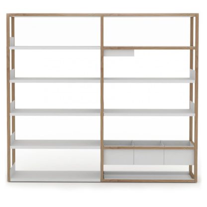 81291292f301288a1fdb2af47bb29abbe9210d16af150d55980ab442dc3a5896.jpg An Image of Case Lap Tall Shelving 2m Complete Without Drawers