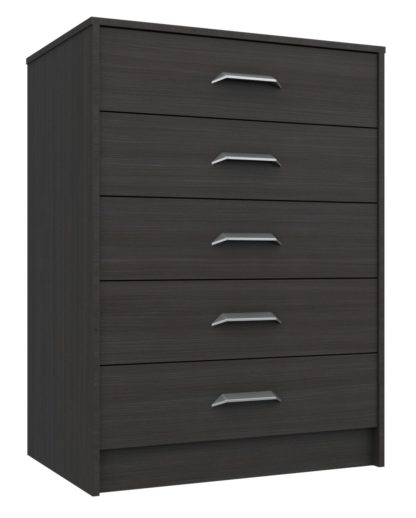 844d80b7ed2b5a92770267c4eff1f4a7b12c7516dbf9739d506f873884eab584.jpg An Image of Ashdown 5 Drawer Chest - Dark Grey
