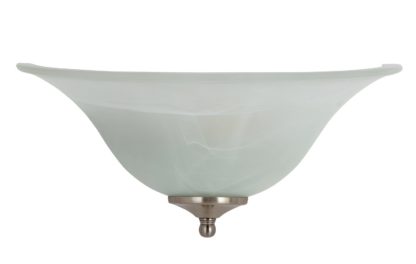 980cb0fa3d45c88aabdbb1172c630773e3c6508ec36a9b89ecbd8f35e7c5d2c7.jpg An Image of Argos Home Alabaster Glass Wall Light
