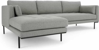 9d336558eaf370d653e0b7468443079553ac593eccc577535a8f2c66ce50a042.jpg An Image of Harlow Left Hand Facing Chaise End Corner Sofa, Mountain Grey