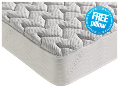 9e56e60a3afad3ace553d2df7a81798ccf661c1abd52a7dd85f15c30e8320837.jpg An Image of Dormeo Silver Plus Memory Foam Double Mattress