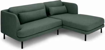 a3db30d60dc01012ac41cb5ef412222675d1309a1da0d5cb4eaf0033b902704e.jpg An Image of Herman Right Hand Facing Chaise End Corner Sofa, Woodland Green