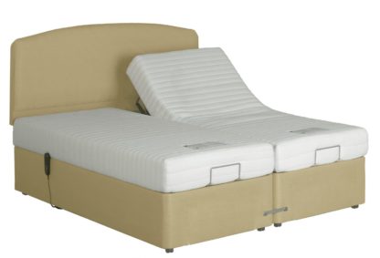 a3dddf17e1f5de930126b5978c1d70591d9c904632f4c41f175d9d618647afa4.jpg An Image of MiBed Lerwick Adjustable Kingsize Bed with Memory Mattress