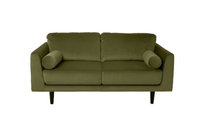 b31073eb0bdc46e716fdbfdcf918cc50f5653cde84cc52e9f9c9b64e8e52f77f-1.jpg An Image of Habitat Jackson 2 Seater Velvet Sofa - Black