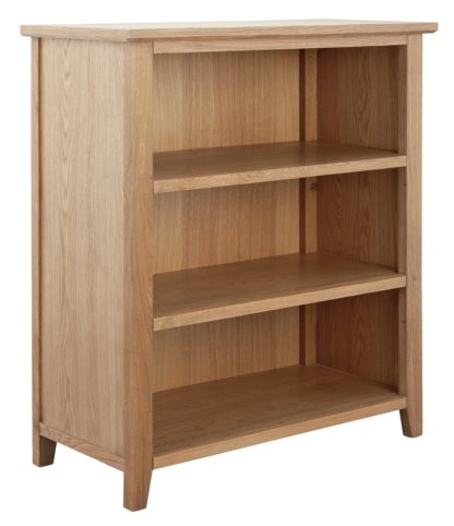 b9817f4a2a56affc09635860114a9c8e18cbd124a8e526e43642e842c08bec51.jpg An Image of Argos Home Islington 2 Shelf Oak Veneer Bookcase