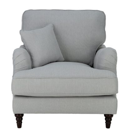 c1f8519e29bc32d00ae8504c095422251e5dadeb2ec341d76be331291a9ef900.jpg An Image of Habitat Matilda Fabric Armchair - Grey