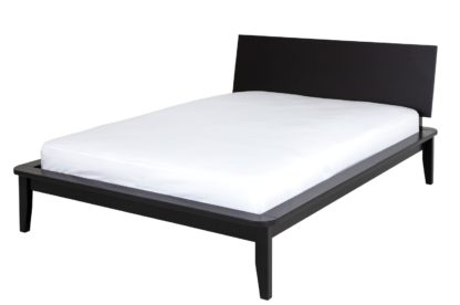cd77905e48d29d6682072299752931707343e4200102621a85dc84909fc49357.jpg An Image of Habitat Kody Small Double Bed Frame - Black