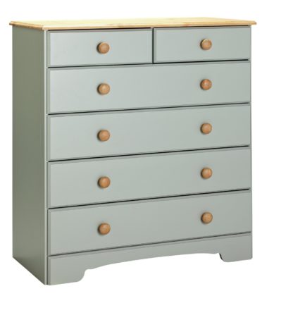 d1d0ccfe211a15c65d2227882605ff95d09445524348ad65e747aa8b71a30ae0.jpg An Image of Argos Home Nordic 4+2 Drawer Chest - Grey & Pine
