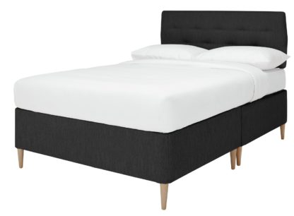 d3459e6cabe2f4e0f1b7116816806dcfd58964388c3a97aa0a8b8e6fcc034278.jpg An Image of Argos Home Skandi 800 Pocket Double Divan - Charcoal