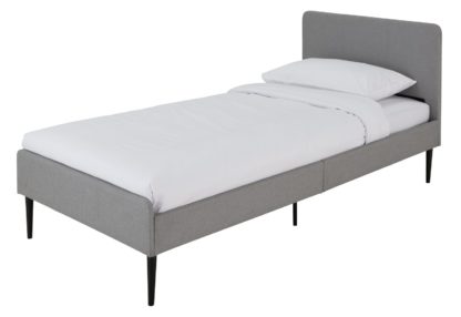 e304e2f3b29c7ed5f00ea32e4f9b05e904d21802112b651b30cf9145fa4b3755.jpg An Image of Habitat Kristopher Single Bed Frame - Grey