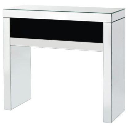 e7cd6fb5a316dfe9bef75082713bd17fb9a2bfbbe67eaab78573500e1c8efa35.jpg An Image of Capri Console Table - Mirrored
