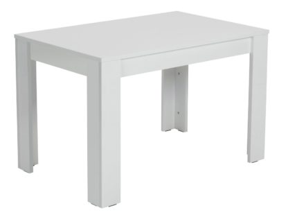 e91d24e63668fb4d4eb962a478977cb676d562dc26ba8ac1b0d2af83e15bcfa3.jpg An Image of Habitat Miami Gloss 4 Seater Dining Table - White