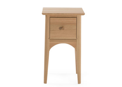 f4aeecab77f2a49bd60818989fde09fd0a946647176136bfcacb4f114fb9e8bc.jpg An Image of Heal's Blythe Compact Bedside Table Oak