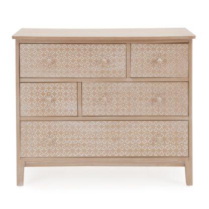 01663381d631576b60e4d016b3e9c8a02bd4236f2d7b9e5ed6d0f70f8c8122c1.jpg An Image of Ivy Chest of Drawers Brown