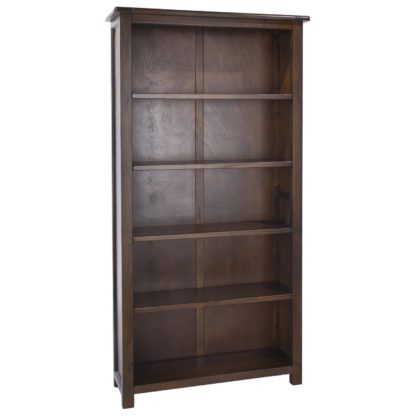 050dd0fa594370d85406bc7596b05af5ec361cf6383195fdd40a4155cbda340b.jpg An Image of Boston Tall Bookcase Brown