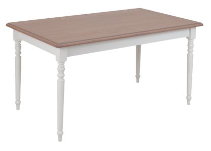 07dae853471495dbebdf3586a518fa2ba39d2fbe9a92abf66a85cb9435a84765.jpg An Image of Argos Home Le Marais Oak Veneer 6 Seater Dining Table