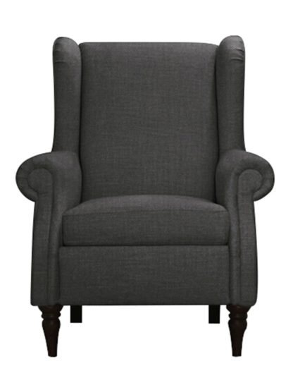 1f678f71614ecbe2021f369a1604bc327d2edfa549120810e787215cad311fc2.jpg An Image of Argos Home Argyll Fabric High Back Chair - Charcoal