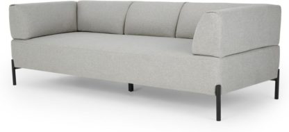 2035d909867af95b69e14c005fe405bf569c1fe194351d5287749ade187cbd21.jpg An Image of Made Essentials Kiva 3 Seater Sofa, Hail Grey