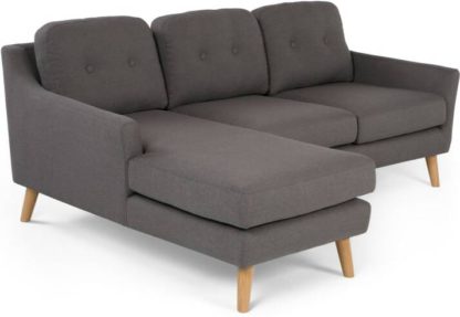 2a2a251d0598c3aaecaacc0f30b444fb35ded61872f81eada96a595bc9822464.jpg An Image of Rufus Left Hand Facing Chaise End Corner Sofa, Rhino Grey