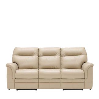 An Image of Parker Knoll Hudson 3 Seater Recliner Sofa Leather