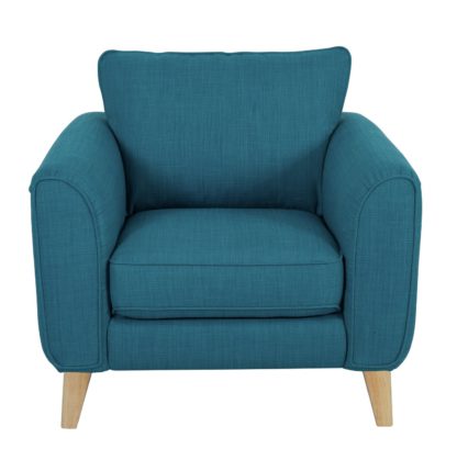 367a7769429b4b1694e2b7da5a0a0ac1c39bb92d5d6487173681b86c40c26528.jpg An Image of Habitat Cooper Fabric Armchair - Teal