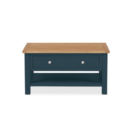 64550c57991c000c600fac8ad3d734cf6025c9c0f6da5622b1afebb5d8a36528.jpg An Image of Bromley Blue Coffee Table Blue