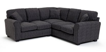 686d66c643613a996c54ed0684520b87fd015f043aa3373088f690fd782a1d16.jpg An Image of Habitat Lisbon Corner Fabric Sofa - Charcoal