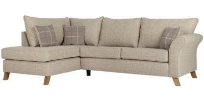 6c23bd786172974bd477a1542051f04e1e94a5eca887688eaba5791b490aed00.jpg An Image of Argos Home Kayla Left Corner Fabric Sofa - Beige