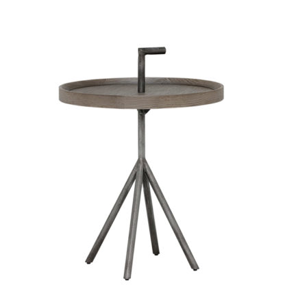 9682165be810c9b22847363246486ed6319d969c72450fa187205121de49d09b.jpg An Image of Pamber 45cm Round Side Table