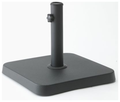 994581b1a7f84e84bfddfd3b33eaaecd33907c1ac60b353000dee5532a69c022.jpg An Image of Argos Home Concrete Parasol Base - Black