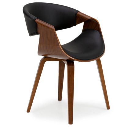 adad3df6b6c705abaeaa717b2c2f05c7d277567c4e50e11a9ca90a5d8fe1e4db.jpg An Image of Modena Chair Black PU Leather Black