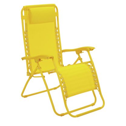 b2f43345b58702c440b4a5f6c9f8b5f824dde80e97e67c483b7061abfa3a9182.jpg An Image of Argos Home Zero Gravity Sun Lounger - Yellow