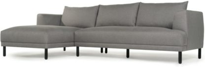 c99e2f7bf1acc78bcfa8d68cb434fa046f8036c6965263d17e9ab59e7e996cf7.jpg An Image of Bowery Left Hand Facing Chaise End Corner Sofa, Fossil Grey