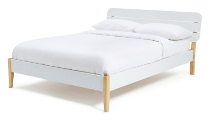 ede6426dea377dfff99b29bcf2fb31407091895d65dce2a4b9dac1173b0e82e1.jpg An Image of Habitat Hanna Single Bed Frame - Two Tone