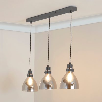 12823bedf62d35bf993325b1df1850176130ef4c4c8ceebc730044391aa6d2f7.jpg An Image of Brogan Gunmetal 3 Light Bar Ceiling Fitting Grey