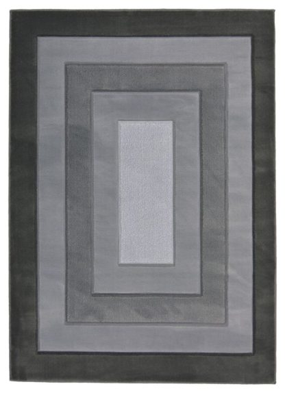 67f015affef5c1423b3d9764f48ce4bc38ba83049b927f6dc9ee34461a40f2c5.jpg An Image of Melrose Daytona Border Rug - 160x230cm - Blue