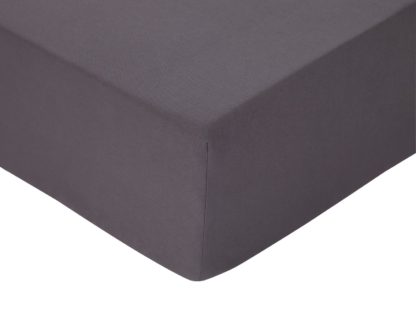 97c89d6ab3b2abfd6f1878d9160cc0dfbee9d219b47fdcebe6f4d2bdb6d37718.jpg An Image of Argos Home Brushed Cotton 28cm Fitted Sheet - Kingsize