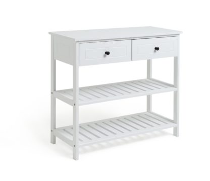 c19c6d47dac4c8edeb1c22b318d83002d494e85f0f04c7c0c23b11b30e05839f.jpg An Image of Habitat 2 Drawer Console Table - White