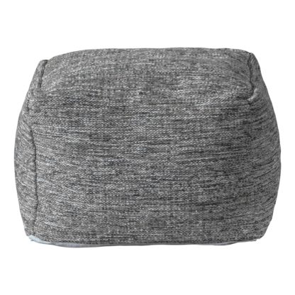 c7167275e3faffdb0620b38861dc9f752922d013e522c774577923c4b25e0f99.jpg An Image of Hart Grey Pouffe Grey