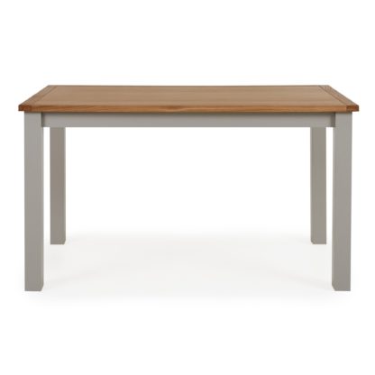 15a91a5b6c033bb8471ff758d2c3bd569f6109692b11c8e19b7740ef2f299236.jpg An Image of Bromley Grey Dining Table Grey and Brown