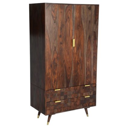 389458f57bb7773be1ed1f107f2995d62f689ec30bbe1339893a4b1430568efd.jpg An Image of Kora Wardrobe, Sheesham Wood