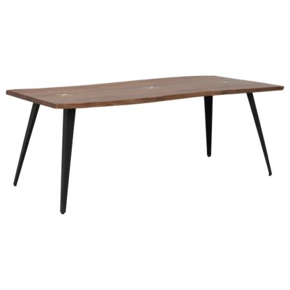 46215b81f8d41aaa6ec95583abd0d2e68aee674928a64c39836cfc3438a21e15.jpg An Image of Kriss 200cm Dining Table, Natural