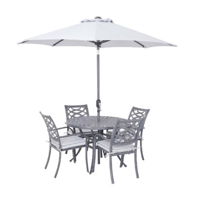 515b38c2c1c524a435a620eb8a0c719b92cfa2dd9d972b40c42359f5e1be24f3.jpg An Image of Tuscany 4 Seater Garden Dining Set