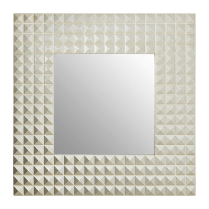 76d26aa721712df3d3843e5b402c59d7b36e4ed391e7f7a384f165515f3a2512.jpg An Image of Champagne 3D Geometric Wall Mirror