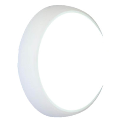 807abbab56604f4148f2a3ad356cf2b14e9cb02fb9ad39c456d0e0eda6fbab8a.jpg An Image of Lutec Slim 12W 3000K Outdoor Wall Light - White