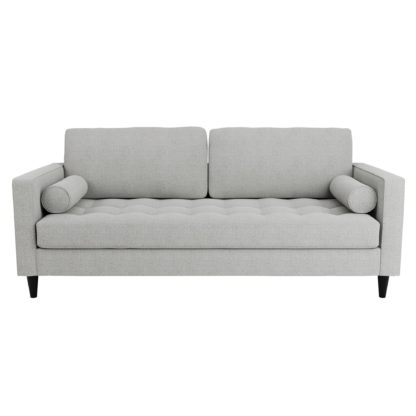 917ba20222d5ae1f61da20ee5e731835c4141f0f5c35588e0cdfc02b9ec70ad2.jpg An Image of Zoe Boucle 3 Seater Sofa Light Grey