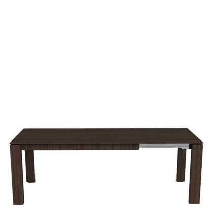 92ca2965e1ac11314dc82f7a69458ae2bdad42bf10209536f9adb7d0ac401034.jpg An Image of Calligaris Omnia Extending Table (Smoke Veneer)